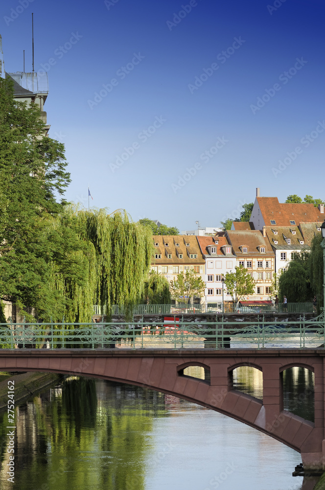 France - calm city of Strasbourg, Alsace