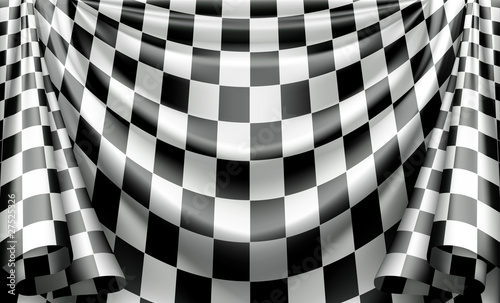 Checkered Curtain
