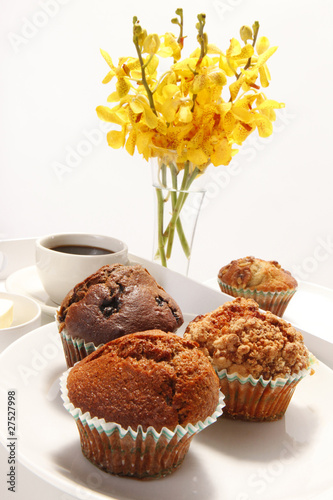 Assorted muffins and cupcakes breakfast photo