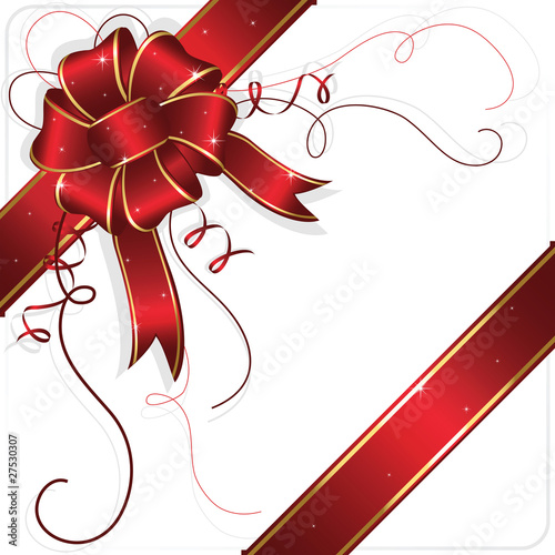 Celebrate bow and ribbon with stars