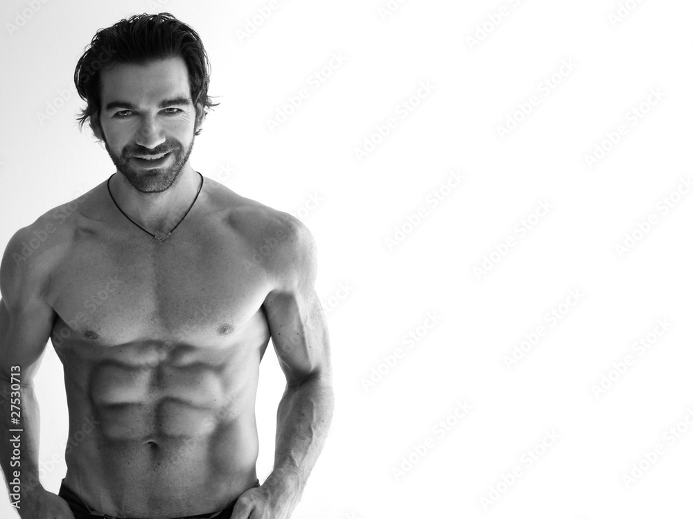 Fototapeta premium Sexy shirtless man