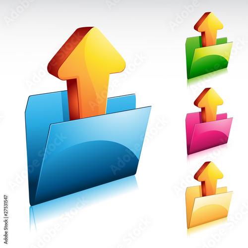 Upload folder icon