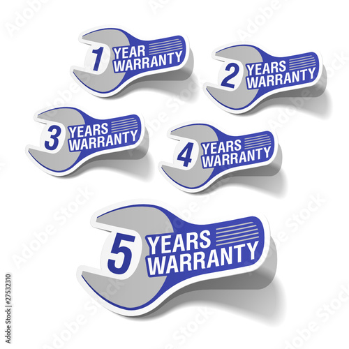 Warranty labels