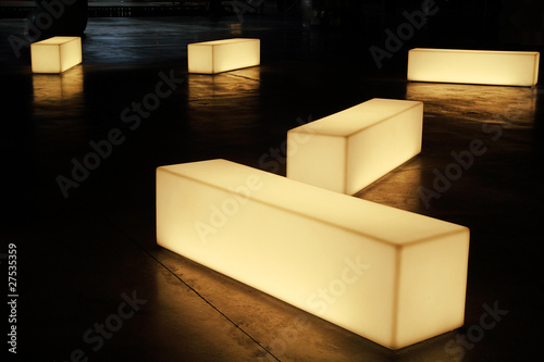 geometric lamps photo