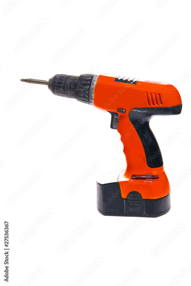 Impact driver isolated on white Impact driver isolated on white