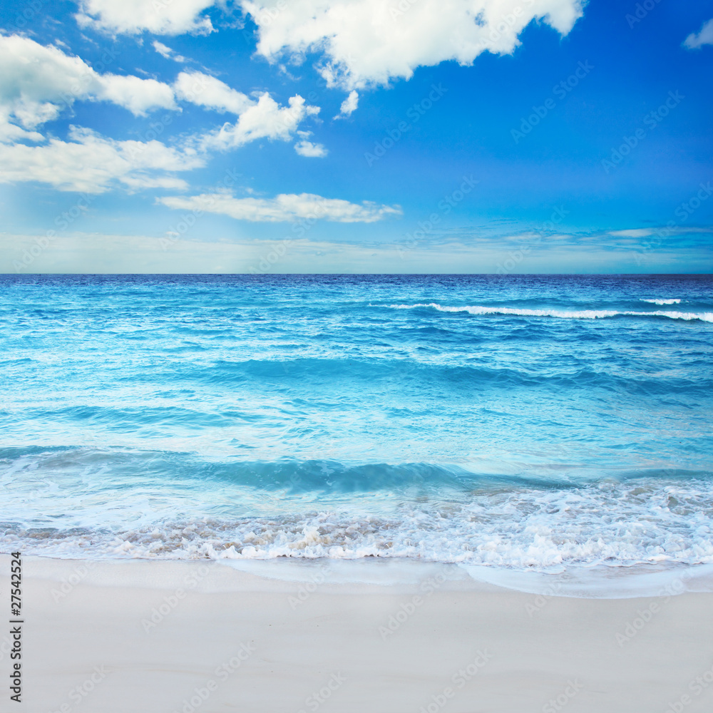 Fototapeta premium Beautiful Cancun Beach Landscape