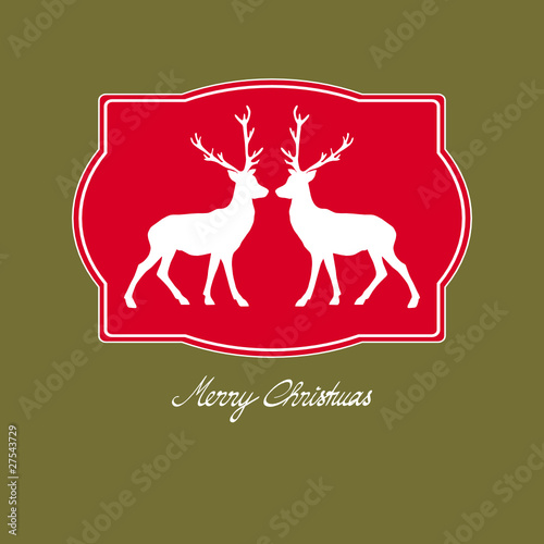 Merry Christmas- Hirsche