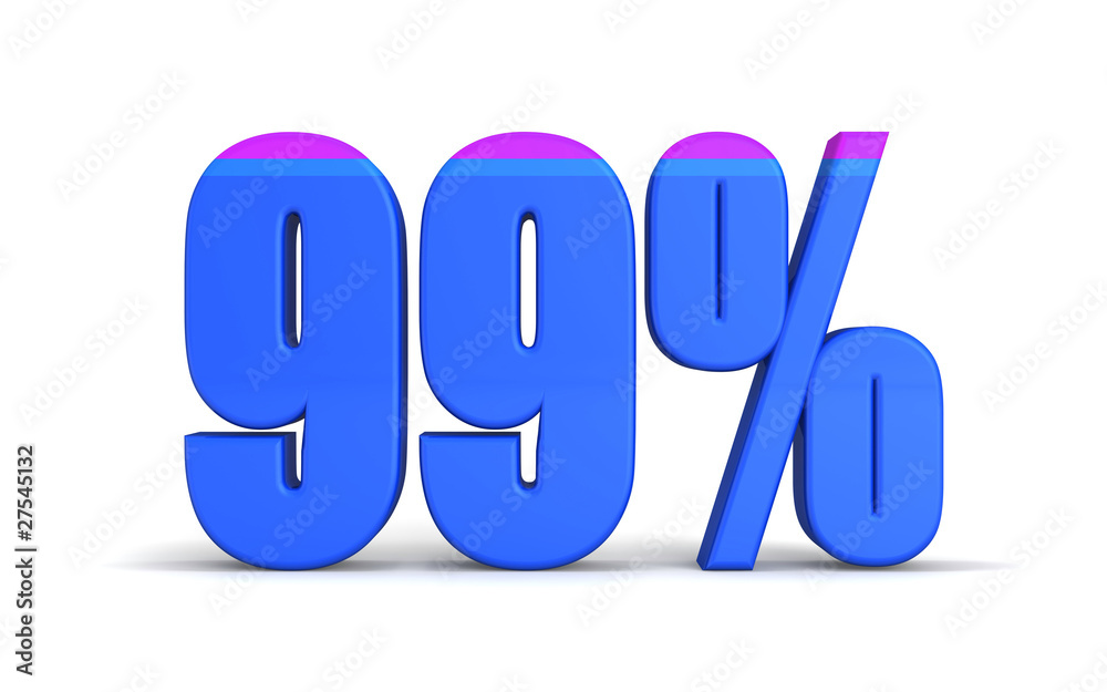 99 % 99 %