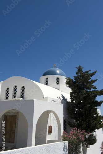 Church bells on Santorini island