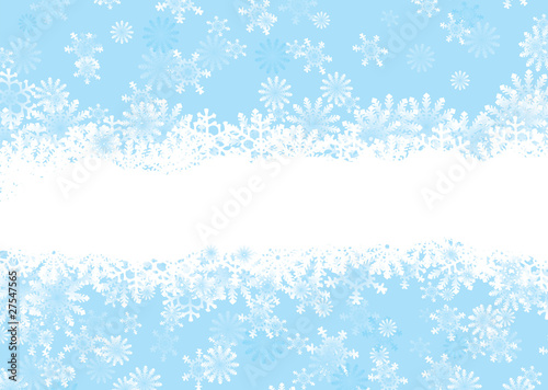 christmas snowflake blue