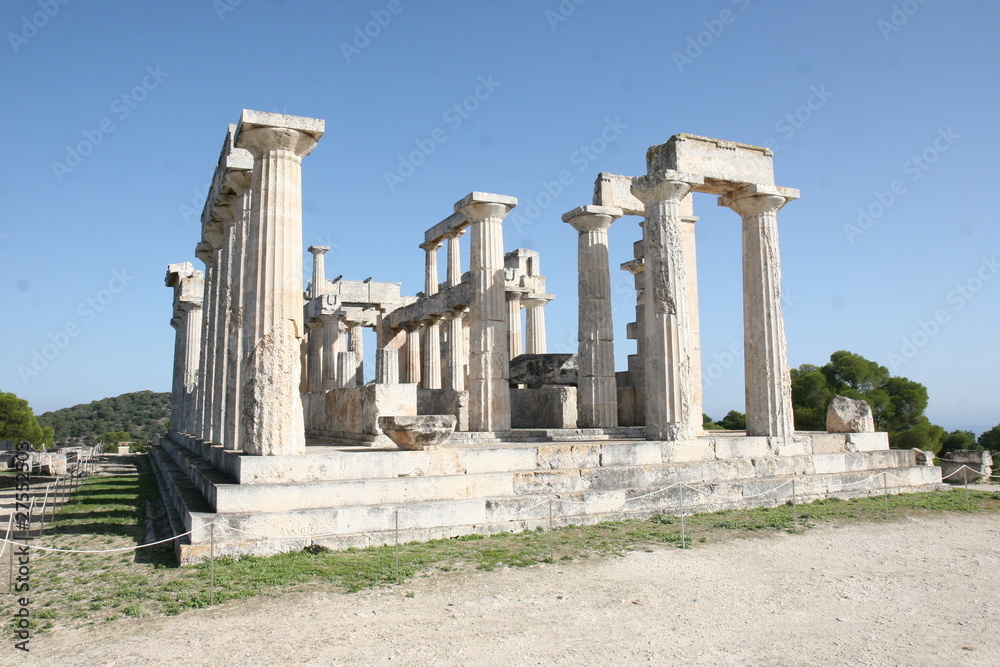 Aphaia Tempel auf Ägina
