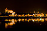 Miasto Toruń nocą