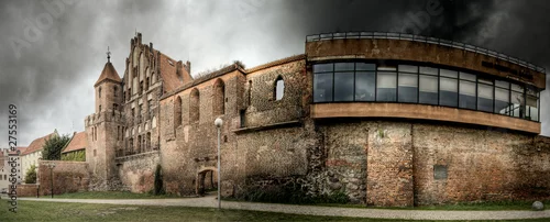 Obraz Zamek zabytkowy w Toruniu