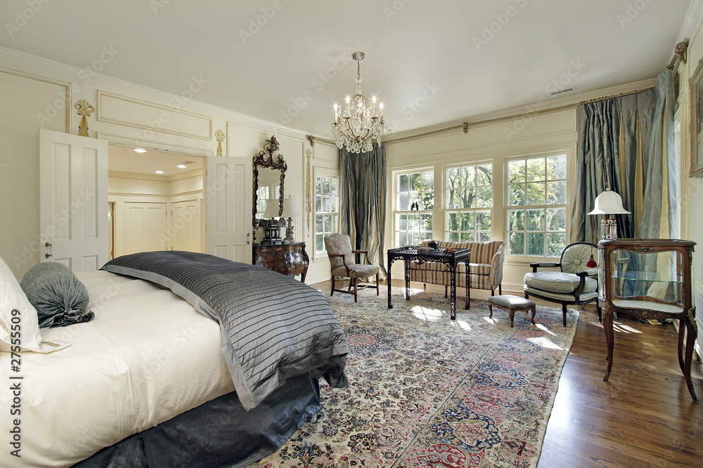 Foto Master bedroom with sitting room