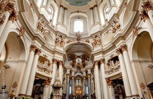 Interior of ancient church