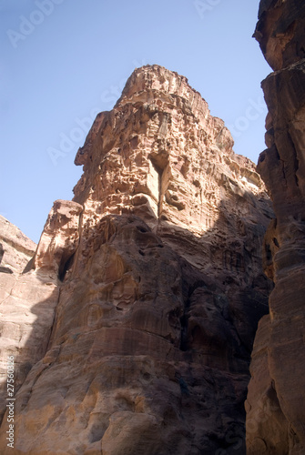 Rock formation, Petra, Jordan