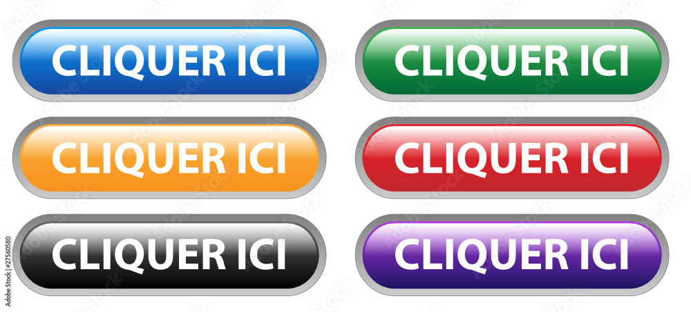 Série de Boutons Web CLIQUER ICI (souris clic connexion accès) Série de Boutons Web CLIQUER ICI (souris clic connexion accès)