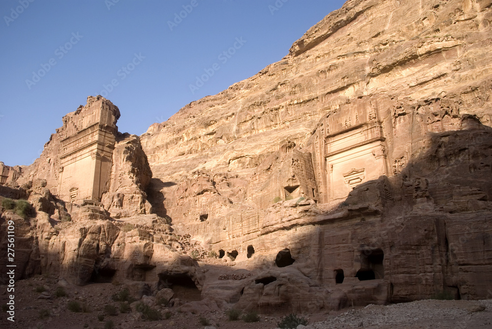 Royal tombs, Petra, Jordan