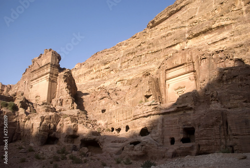 Royal tombs, Petra, Jordan