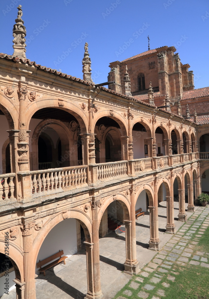 cloisters, Archbishop Fonseca College, Salamanca,