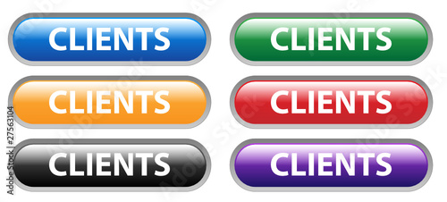 CLIENTS Web Buttons Set (partners contacts projects customers)