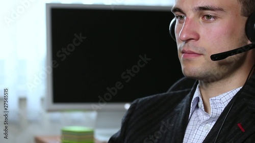 Customer service Telephone support operator