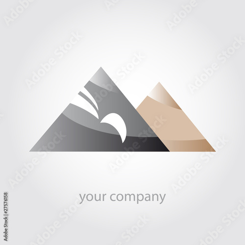logo entreprise, logo carrière, logo mine