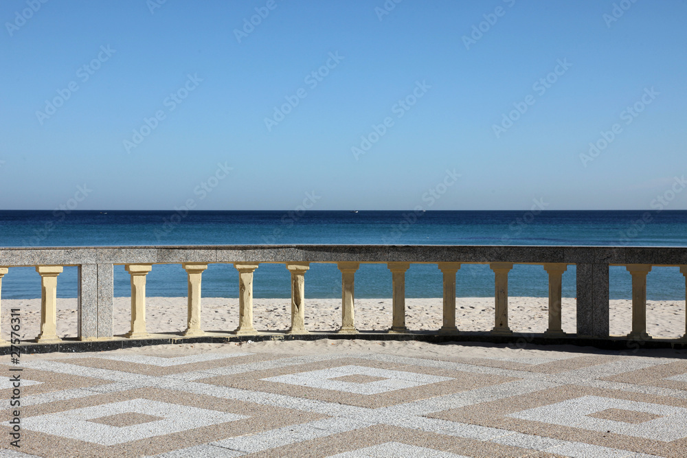 Promenade and beach, Sousse, Tunisia