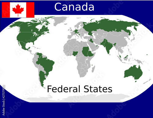 Canada federal states union sovereign political