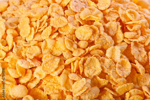 Goldish corn flakes