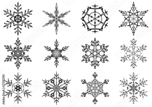 Eiskristalle - Schneeflocken - Snowflakes