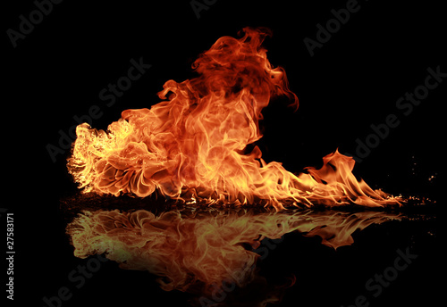 fire flames