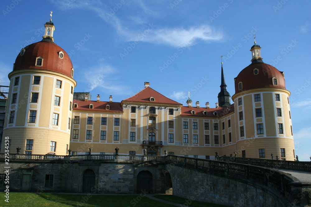 A Baroque German Castle - Schloss Moritzburg