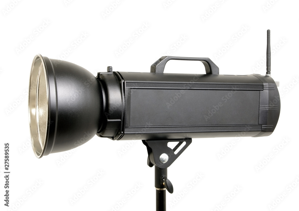 Studio flash isolated Studio flash isolated