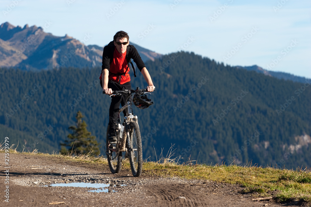 Wallberg mit dem Bike