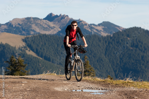 Wallberg mit dem Bike
