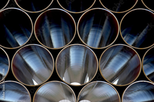 Stahlrohre für eine Pipeline