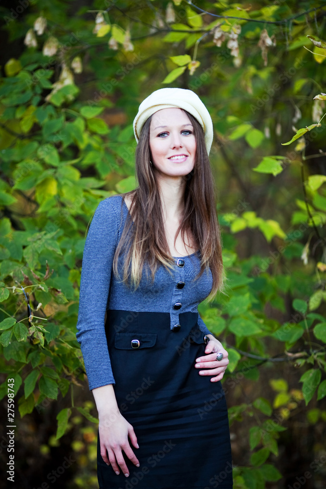 Girl in a park Girl in a park
