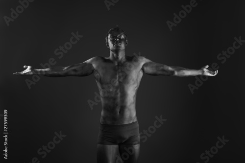 Fototapeta Naklejka Na Ścianę i Meble -  muscular man