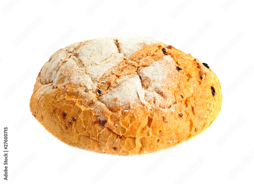 Round shaped fresh bread Round shaped fresh bread