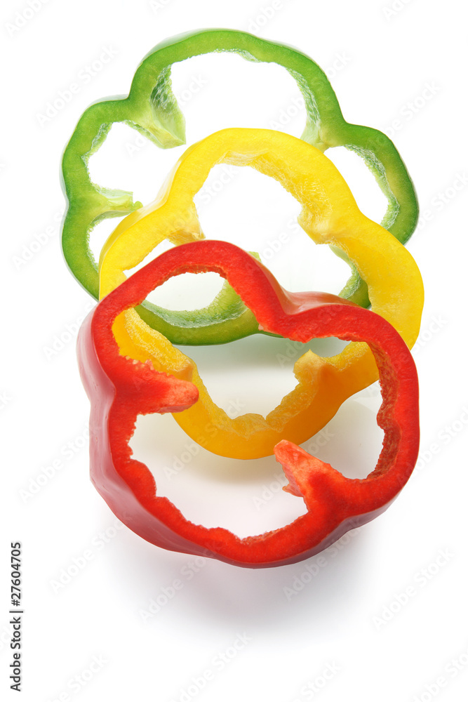 Slices of Bell Peppers Slices of Bell Peppers