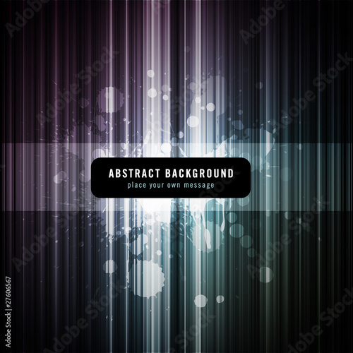 striped abstract background (panel and splats removable)