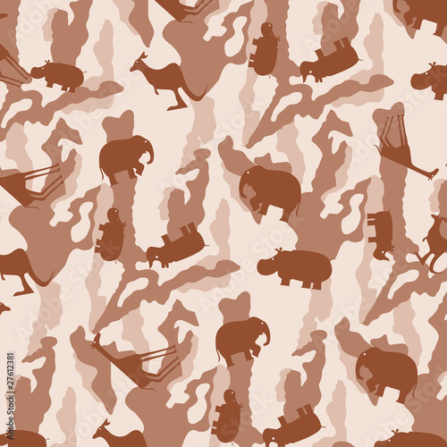 CAMOUFLAGE ANIMAUX