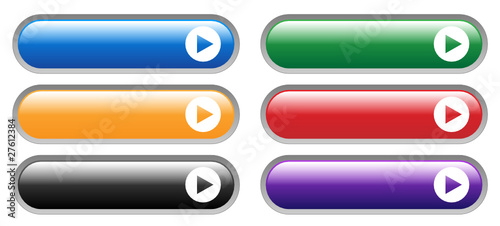 Blank Vector Web Buttons (template internet colours click here)
