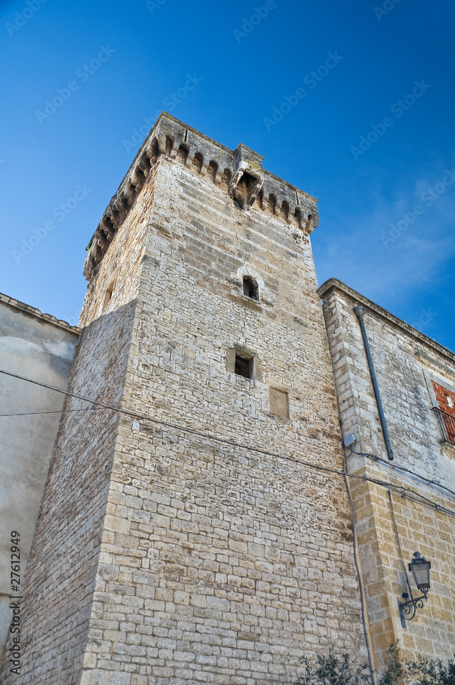 Norman tower. Adelfia. Apulia.