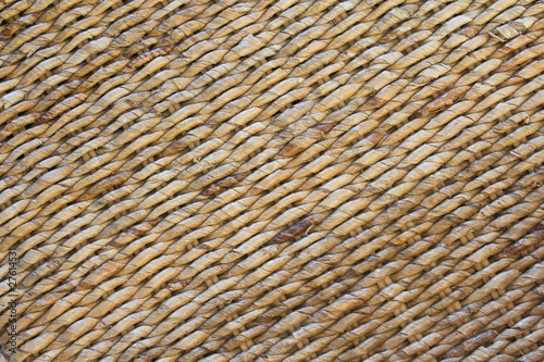 Diagonal wicker weave