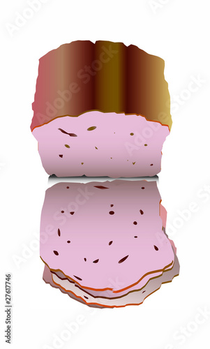 Leberkaese maiale affumicato
