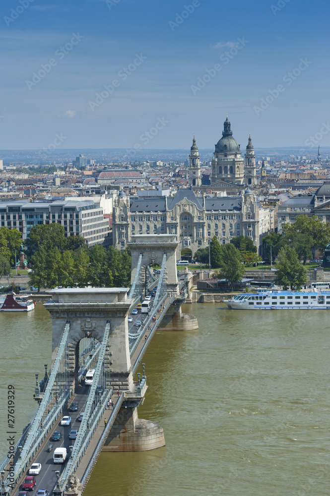 Fototapeta premium Budapest Chain Bridge
