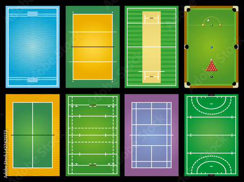sports grounds