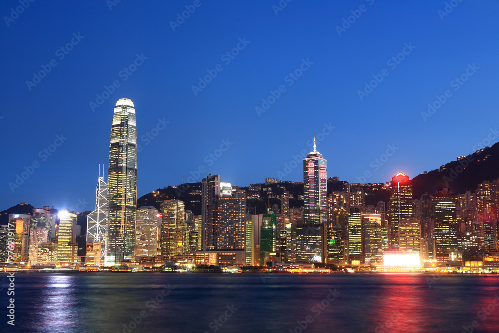 Obraz premium Hong Kong cityscape